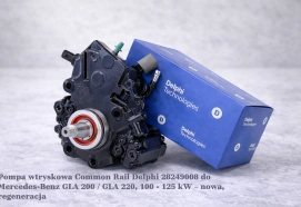 Pompa wtryskowa Common Rail Delphi 28249008 do Mercedes-Benz GLA 200 / GLA 220, 100 - 125 kW – nowa, regeneracja