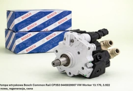 Pompa wtryskowa Bosch Common Rail CP3S3 0445020007 VW Worker 13.170, 3.922 - nowa, regeneracja, cena