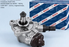 Pompa wtryskowa Bosch Common Rail CP4 0445010886 do BMW / MINI, 2.0D B47 - nowa, regeneracja, cena