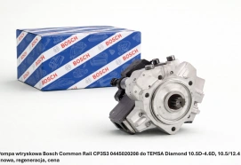 Pompa wtryskowa Bosch Common Rail CP3S3 0445020208 do TEMSA Diamond 10.5D-4.6D, 10.5/12.4 l - nowa, regeneracja, cena