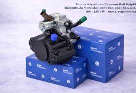Pompa wtryskowa Common Rail Delphi 28249008 do Mercedes-Benz CLA 200 / CLA 220, 100 - 125 kW – nowa, regeneracja