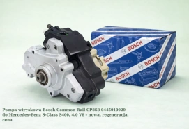 Pompa wtryskowa Bosch Common Rail CP3S3 0445010029 do Mercedes-Benz S-Class S400, 4.0 V8 - nowa, regeneracja, cena