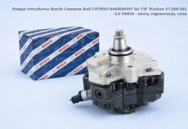 Pompa wtryskowa Bosch Common Rail CP3HS3 0445020167 do VW Worker 17.260 OD, 4.6 D0834 - nowa, regeneracja, cena