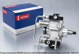 Pompa wtryskowa DENSO Common Rail DCRP302480 do Toyota Dyna, 3.0 D-4D / 1KD-FTV - nowa, regeneracja, cena