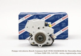 Pompa wtryskowa Bosch Common Rail CP3S3 0445010356 do Mercedes-Benz E-Class E280 CDI, 3.0 CDI - nowa, regeneracja, cena