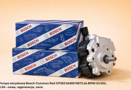 Pompa wtryskowa Bosch Common Rail CP3S3 0445010073 do BMW X5 E53, 3.0d - nowa, regeneracja, cena