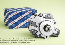 Pompa wtryskowa Bosch Common Rail CP3HS3 0445020048 do Dodge Ram 4500/5500 (Chassis Cab), 6.7 Cummins TD - nowa, regeneracja, cena