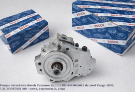 Pompa wtryskowa Bosch Common Rail CP3S3 0445020019 do Ford Cargo 1830, 7.3L ECOTORQ 300 - nowa, regeneracja, cena