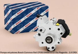 Pompa wtryskowa Bosch Common Rail CP3S3 0445010121 Kia Magentis - 2.0 CRDi - nowa, regeneracja, cena