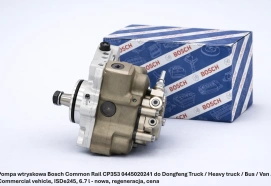 Pompa wtryskowa Bosch Common Rail CP3S3 0445020241 do Dongfeng Truck / Heavy truck / Bus / Van / Commercial vehicle, ISDe245, 6.7 l - nowa, regeneracja, cena