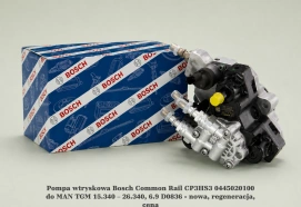 Pompa wtryskowa Bosch Common Rail CP3HS3 0445020100 do MAN TGM 15.340 – 26.340, 6.9 D0836 - nowa, regeneracja, cena