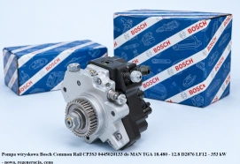 Pompa wtryskowa Bosch Common Rail CP3S3 0445020133 do MAN TGA 18.480 - 12.8 D2876 LF12 - 353 kW - nowa, regeneracja, cena