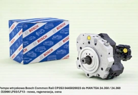 Pompa wtryskowa Bosch Common Rail CP3S3 0445020023 do MAN TGA 24.350 / 24.360 – D2066 LF03/LF13 - nowa, regeneracja, cena
