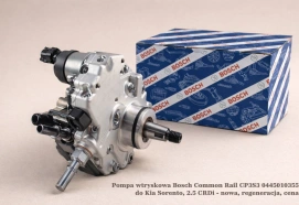 Pompa wtryskowa Bosch Common Rail CP3S3 0445010355 do Kia Sorento, 2.5 CRDi - nowa, regeneracja, cena