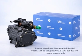 Pompa wtryskowa Common Rail Delphi 9424A110A do Peugeot 308 2.0 HDi, 100-132 kW – nowa, regeneracja