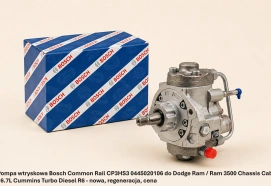 Pompa wtryskowa Bosch Common Rail CP3HS3 0445020106 do Dodge Ram / Ram 3500 Chassis Cab - 6.7L Cummins Turbo Diesel R6 - nowa, regeneracja, cena
