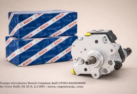 Pompa wtryskowa Bosch Common Rail CP3S3 0445020008 do Iveco Daily III 35 S, 2.3 HPI - nowa, regeneracja, cena