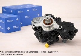 Pompa wtryskowa Common Rail Delphi 28244458 do Peugeot 307, 100kW– nowa, regeneracja