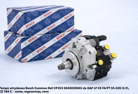 Pompa wtryskowa Bosch Common Rail CP3S3 0445020045 do DAF LF 55 FA/FT 55.220 (5.9), CE 184 C - nowa, regeneracja, cena