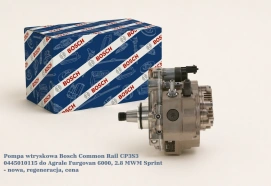 Pompa wtryskowa Bosch Common Rail CP3S3 0445010115 do Agrale Furgovan 6000, 2.8 MWM Sprint - nowa, regeneracja, cena
