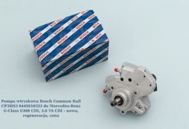 Pompa wtryskowa Bosch Common Rail CP3HS3 0445010323 do Mercedes-Benz G-Class G300 CDI, 3.0 V6 CDI - nowa, regeneracja, cena