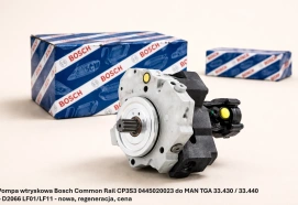 Pompa wtryskowa Bosch Common Rail CP3S3 0445020023 do MAN TGA 33.430 / 33.440 – D2066 LF01/LF11 - nowa, regeneracja, cena