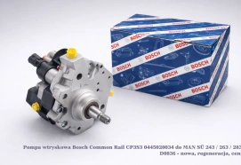 Pompa wtryskowa Bosch Common Rail CP3S3 0445020034 do MAN SÜ 243 / 263 / 283, D0836 - nowa, regeneracja, cena