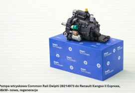 Pompa wtryskowa Common Rail Delphi 28214973 do Renault Kangoo II Express, 66kW– nowa, regeneracja