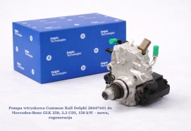 Pompa wtryskowa Common Rail Delphi 28447441 do Mercedes-Benz GLK 250, 2.2 CDI, 150 kW – nowa, regeneracja