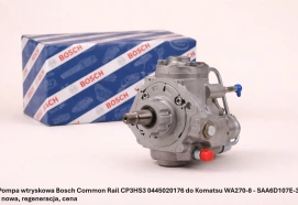 Pompa wtryskowa Bosch Common Rail CP3HS3 0445020176 do Komatsu WA270-8 - SAA6D107E-3 - nowa, regeneracja, cena