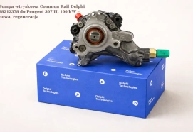 Pompa wtryskowa Common Rail Delphi 28212378 do Peugeot 307 II, 100 kW – nowa, regeneracja