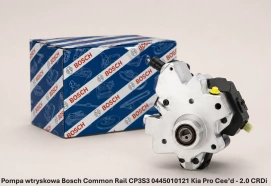 Pompa wtryskowa Bosch Common Rail CP3S3 0445010121 Kia Pro Cee’d - 2.0 CRDi - nowa, regeneracja, cena