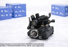 Pompa wtryskowa Common Rail Delphi 28302059 do Mercedes-Benz SLK 250, 2.1 CDI, 150kW– nowa, regeneracja