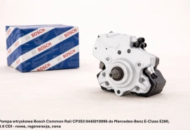 Pompa wtryskowa Bosch Common Rail CP3S3 0445010095 do Mercedes-Benz E-Class E280, 3.0 CDI - nowa, regeneracja, cena