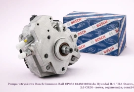 Pompa wtryskowa Bosch Common Rail CP3S3 0445010354 do Hyundai H-1 / H-1 Starex, 2.5 CRDi - nowa, regeneracja, cena