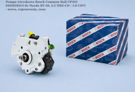 Pompa wtryskowa Bosch Common Rail CP3S3 0445010214 do Mazda BT-50, 2.5 MRZ-CD / 3.0 CDVi - nowa, regeneracja, cena