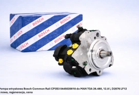 Pompa wtryskowa Bosch Common Rail CP3S3 0445020018 do MAN TGA 26.480, 12.8 l, D2876 LF12 - nowa, regeneracja, cena
