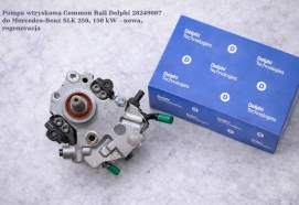 Pompa wtryskowa Common Rail Delphi 28249007 do Mercedes-Benz SLK 250, 150 kW – nowa, regeneracja