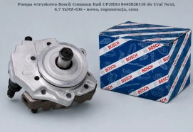 Pompa wtryskowa Bosch Common Rail CP3HS3 0445020110 do Ural Next, 6.7 YaMZ-536 - nowa, regeneracja, cena
