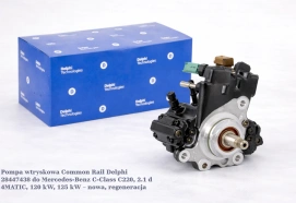 Pompa wtryskowa Common Rail Delphi 28447438 do Mercedes-Benz C-Class C220, 2.1 d 4MATIC, 120 kW, 125 kW – nowa, regeneracja