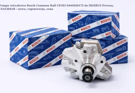 Pompa wtryskowa Bosch Common Rail CP3S3 0445020175 do IRISBUS Proway, 5.9 F4AE3681B - nowa, regeneracja, cena