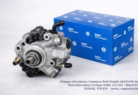 Pompa wtryskowa Common Rail Delphi 28447438 do Mercedes-Benz S-Class S300, 2.2 CDI / BlueTEC Hybrid, 170 kW – nowa, regeneracja