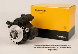 Pompa wtryskowa Common Rail Siemens VDO A2C59511600 do Volvo V50 2.0 D, 100 kW – nowa, regeneracja
