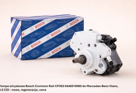 Pompa wtryskowa Bosch Common Rail CP3S3 0445010095 do Mercedes-Benz Viano, 3.0 CDI - nowa, regeneracja, cena