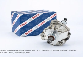 Pompa wtryskowa Bosch Common Rail CP3S3 0445020223 do New Holland T7.190 NEF, 6.7 NEF - nowa, regeneracja, cena