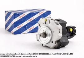 Pompa wtryskowa Bosch Common Rail CP3S3 0445020023 do MAN TGA 24.430 / 24.440 – D2066 LF01/LF11 - nowa, regeneracja, cena
