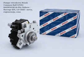 Pompa wtryskowa Bosch Common Rail CP3S3 0445010190 do Kia Mohave / Borrego HM, 3.0 CRDi - nowa, regeneracja, cena