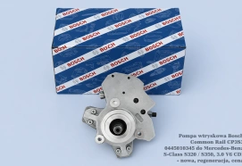 Pompa wtryskowa Bosch Common Rail CP3S3 0445010345 do Mercedes-Benz S-Class S320 / S350, 3.0 V6 CDI - nowa, regeneracja, cena