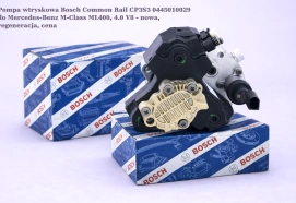 Pompa wtryskowa Bosch Common Rail CP3S3 0445010029 do Mercedes-Benz M-Class ML400, 4.0 V8 - nowa, regeneracja, cena