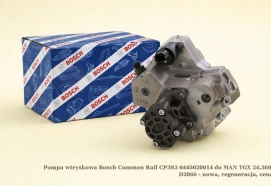 Pompa wtryskowa Bosch Common Rail CP3S3 0445020014 do MAN TGX 24.360, D2066 - nowa, regeneracja, cena